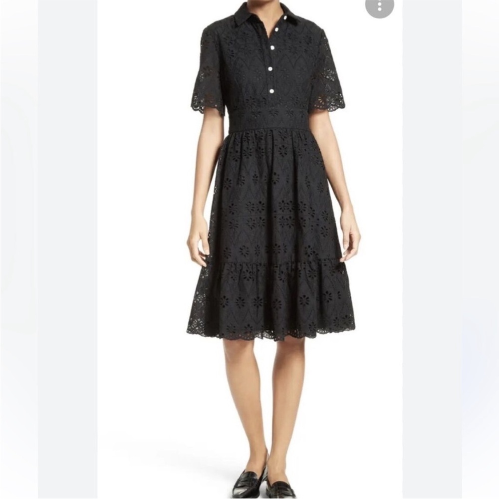 Elegant Black Lace Dress